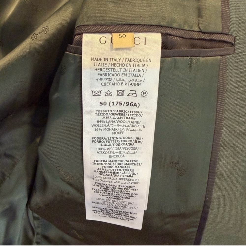 GUCCI men’s suite jacket - Picture 3 of 6